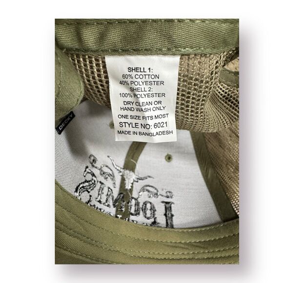 Loomis Ranch Green Trucker Hat Snapback Cap‎ OSFM Mesh Back - Picture 5 of 6